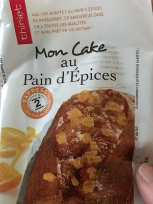 Mon cake au pain d'epice