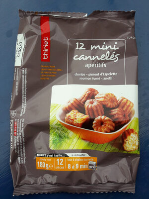 mini canelés apéritifs