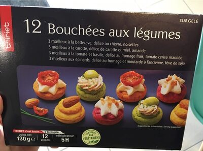 bouchees aux legumes front packaging