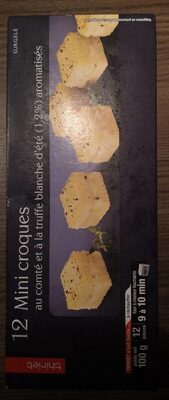 Mini croques au comté et à la truffe blanche d'été