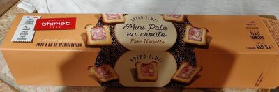Mini pâté en croûte porc noisette