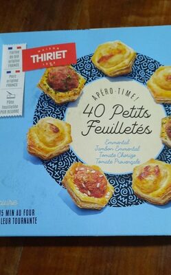 Apero time 40 petits feuilletés front packaging