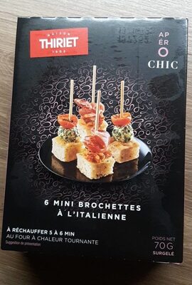Brochettes à l'italienne