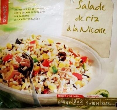 Salade de Riz à la Niçoise front packaging