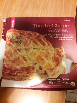 Tourte chapon girolles