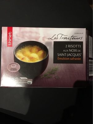 Risotti aux noix de saint-jacques