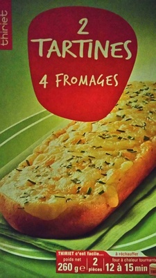 Tartines 4 Fromages