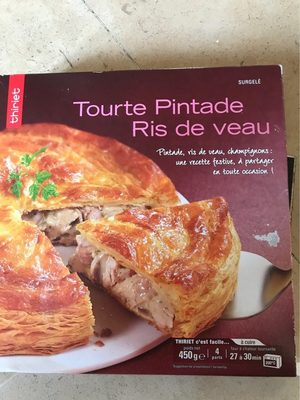 Tourte Pintade Ris de Veau