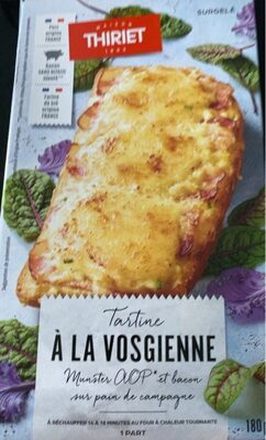 Tartine a la vosgienne