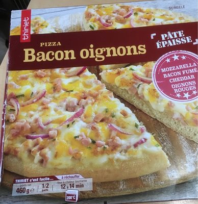 Pizza bacon oignon