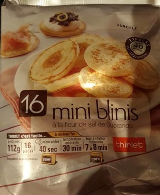 Mini blinis