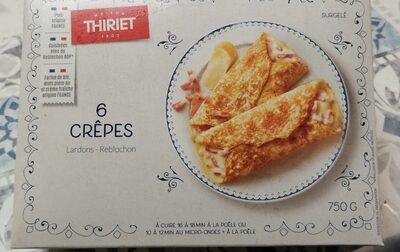 6 crêpes Lardons - Reblochon