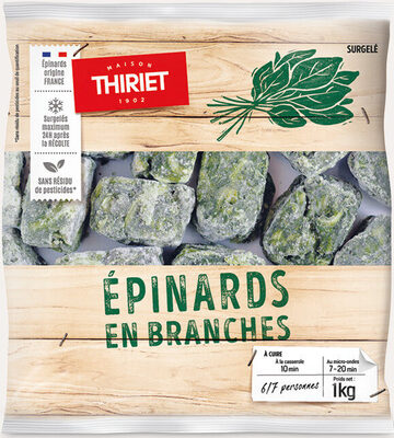 Épinards en branche