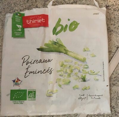 Poireaux eminces