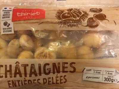 Châtaignes Entières pelées