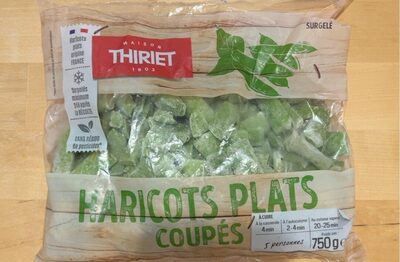 Haricots plat coupés