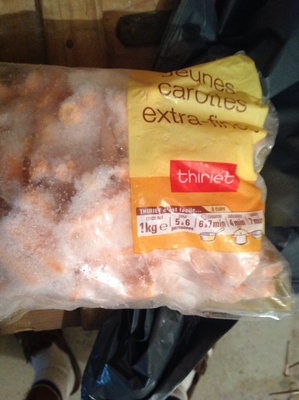 Jeunes carottes thiriet