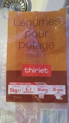 Légumes pour potage