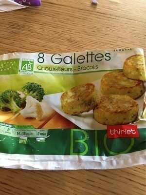 Galette choux fleur brocolis