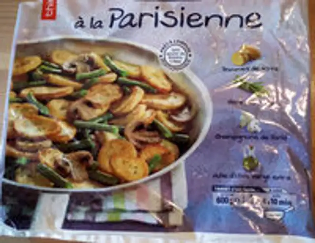 poêlée cuisinée à la parisienne