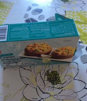 2 paniers de champignons aux petits legumes