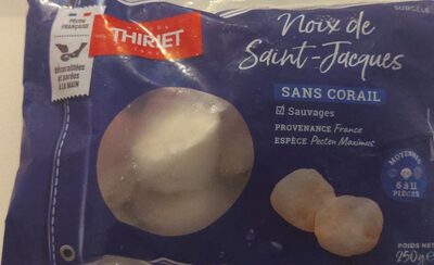 Noix de Saint-Jacques sans corail