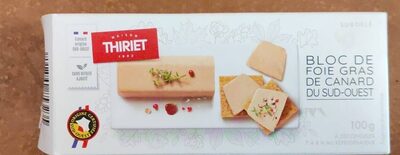 Bloc de foie gras de canard du Sud-Ouest