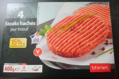 Steak Haché Pur Boeuf 15% MG
