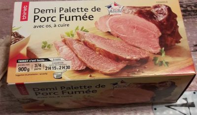 Demi Palette de Porc Fumée avec os, à cuire