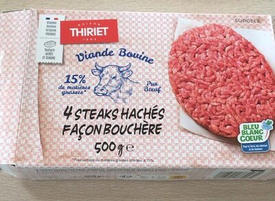 Steaks hachés façon bouchère
