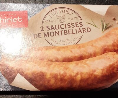 2 Saucisses de Montbéliard