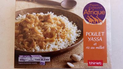 Poulet Yassa et Riz au Millet