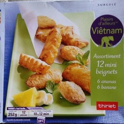 Assortiment 12 mini beignets