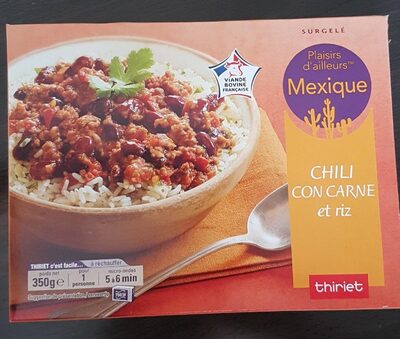 Chili Con Carné et riz
