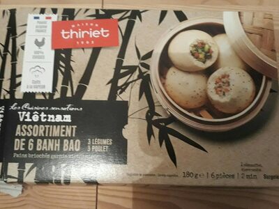 Assortiment de 6 Bahn Bao front packaging