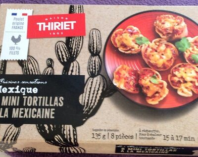 Tortillas mini a la mexicaine front packaging
