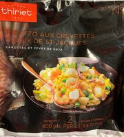 Risotto aux crevettes & noix de st-jacques