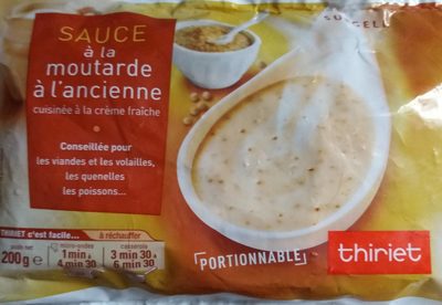 Sauce à la moutarde ancienne