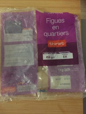 Figues en quartiers front packaging
