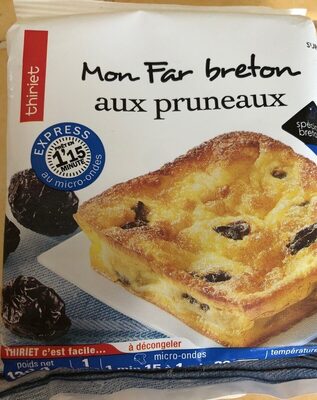 Mon far breton aux pruneaux front packaging