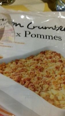 Crumble aux pommes