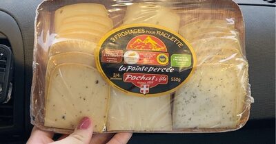 3 fromages pour raclette