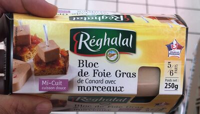Bloc foie gras front packaging