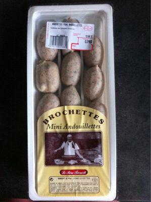 Brochettes mini andouillettes, plancha & barbecue