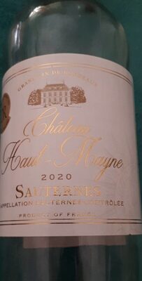 Vin blanc sauternes