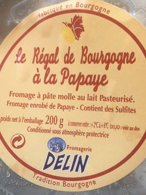 Le regal de bourgongne a la papaye front packaging