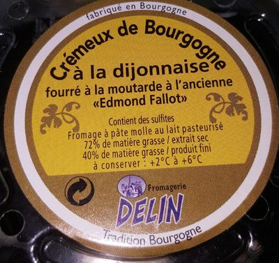 Crémeux de Bourgogne à la Dijonnaise