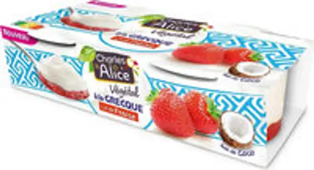 Végétal à la grecque Lit de Fraise