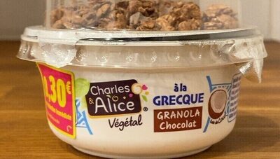 À la grecque granola chocolat
