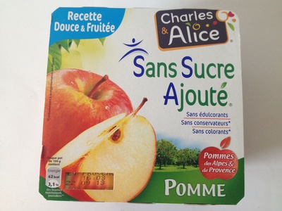 Pommes - sans sucres ajoutés